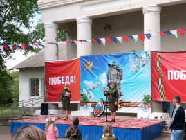Сегодня в нашем селе прошёл митинг посвящённый 80-ой годовчине Великой Победы Сегодня в нашем селе прошёл митинг посвящённый 80-ой годовчине Великой Победы.