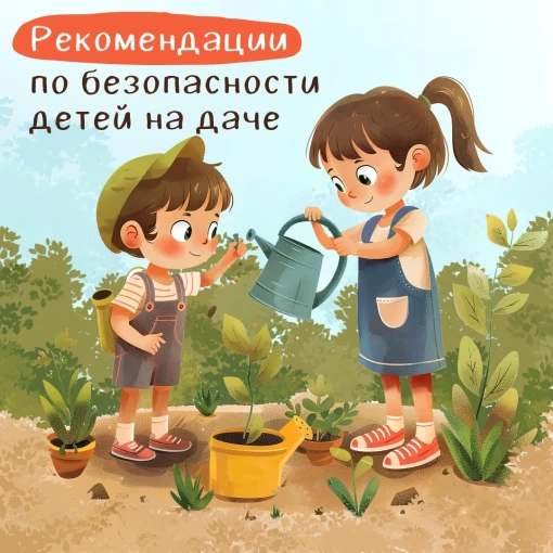 Безопасность детей на даче Безопасность детей на даче.