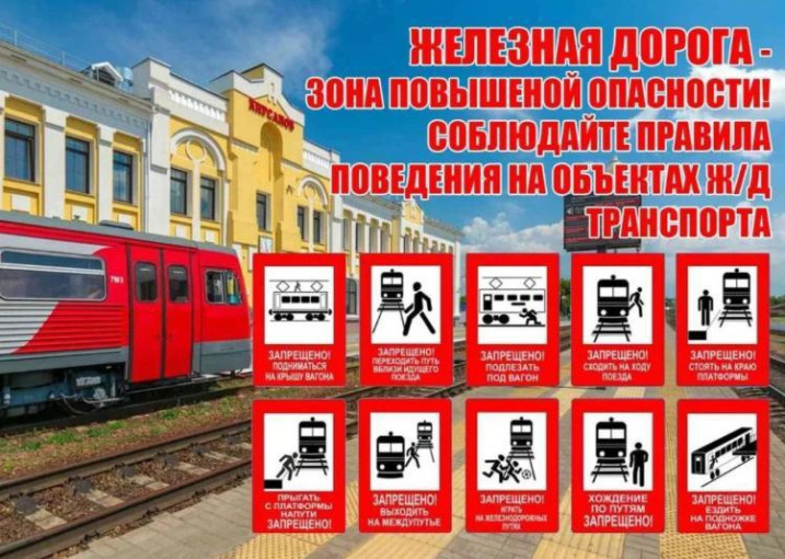 Железная дорога – зона повышенной опасности! Железная дорога – зона повышенной опасности!.