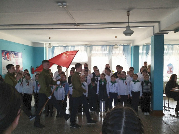 Акция "Знамя Победы" Акция "Знамя Победы".